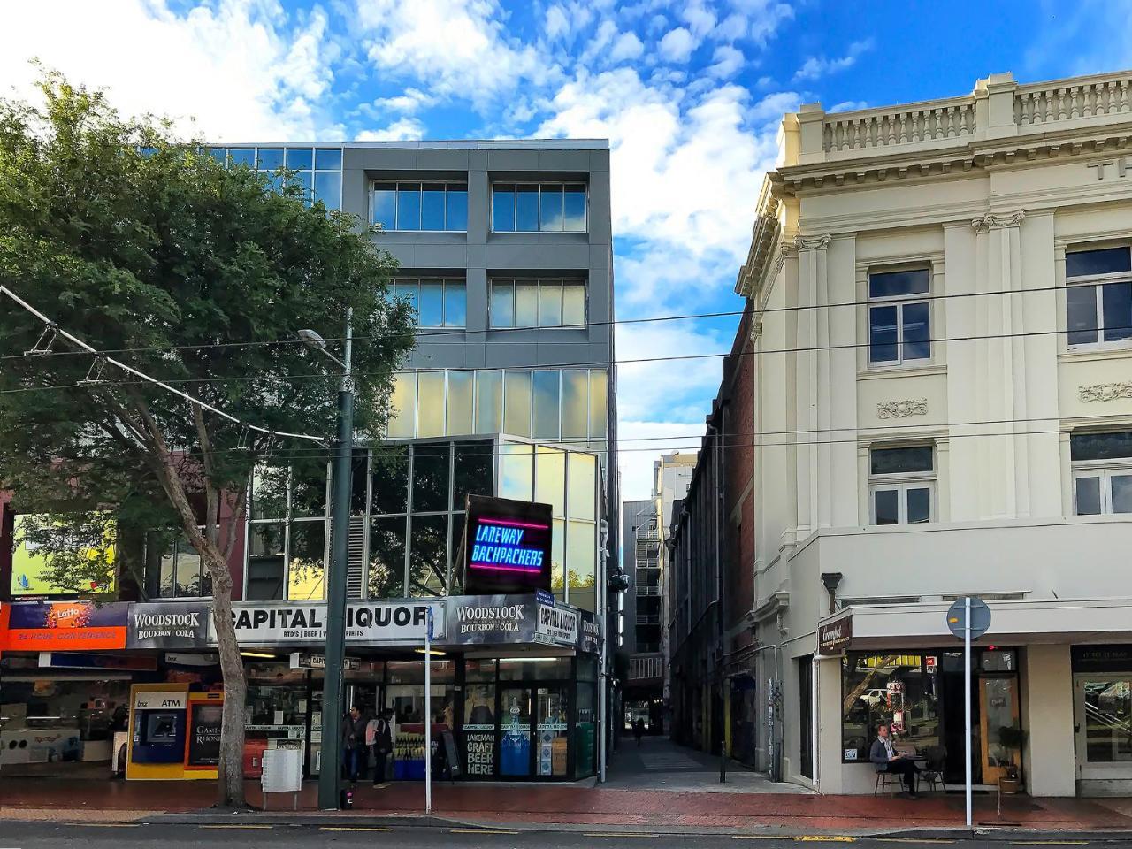 Hostel Laneway Backpackers Wellington Exterior foto